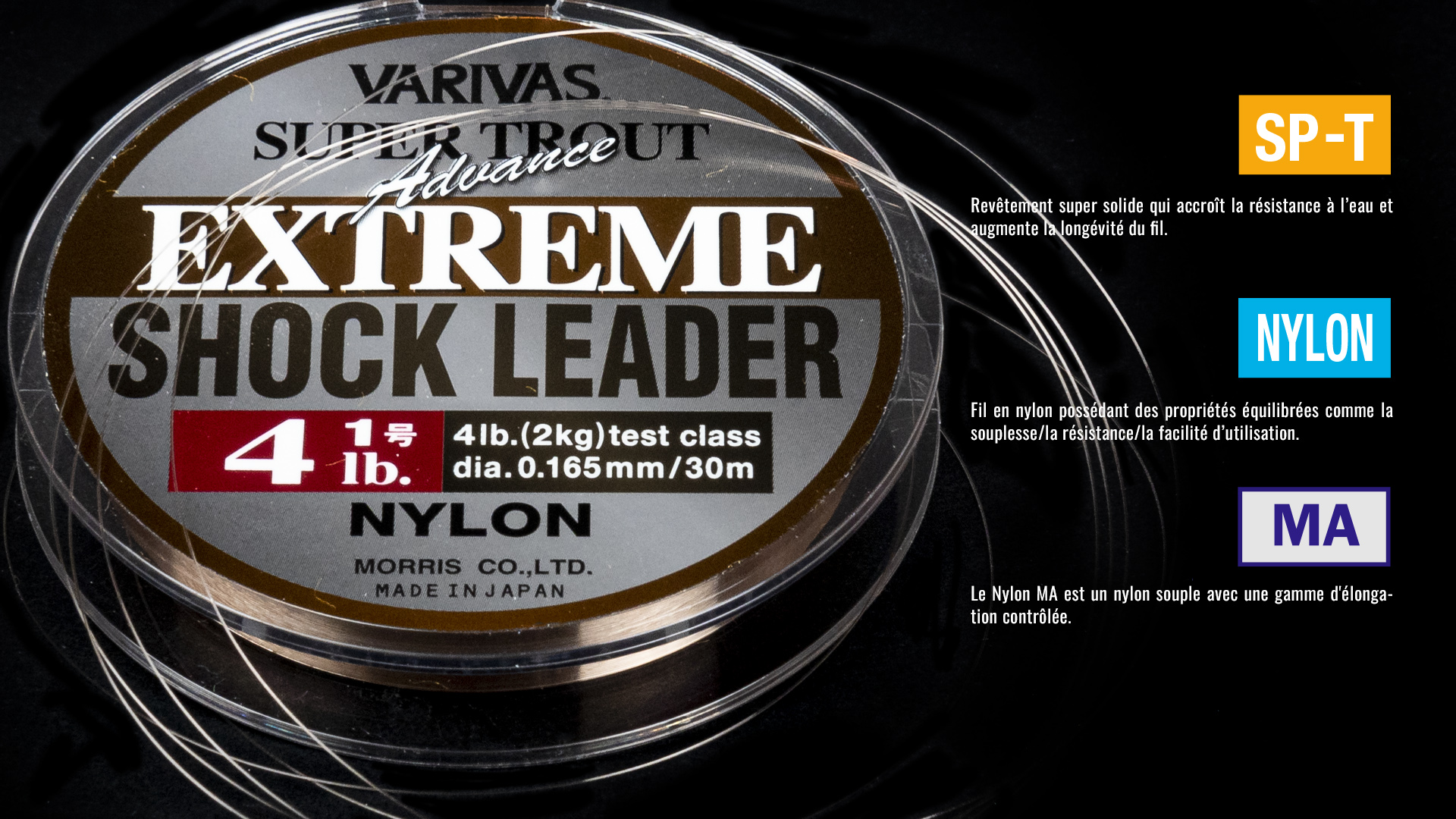 Varivas Super Trout Advance Extreme Shock Leader Nylon – Way Of